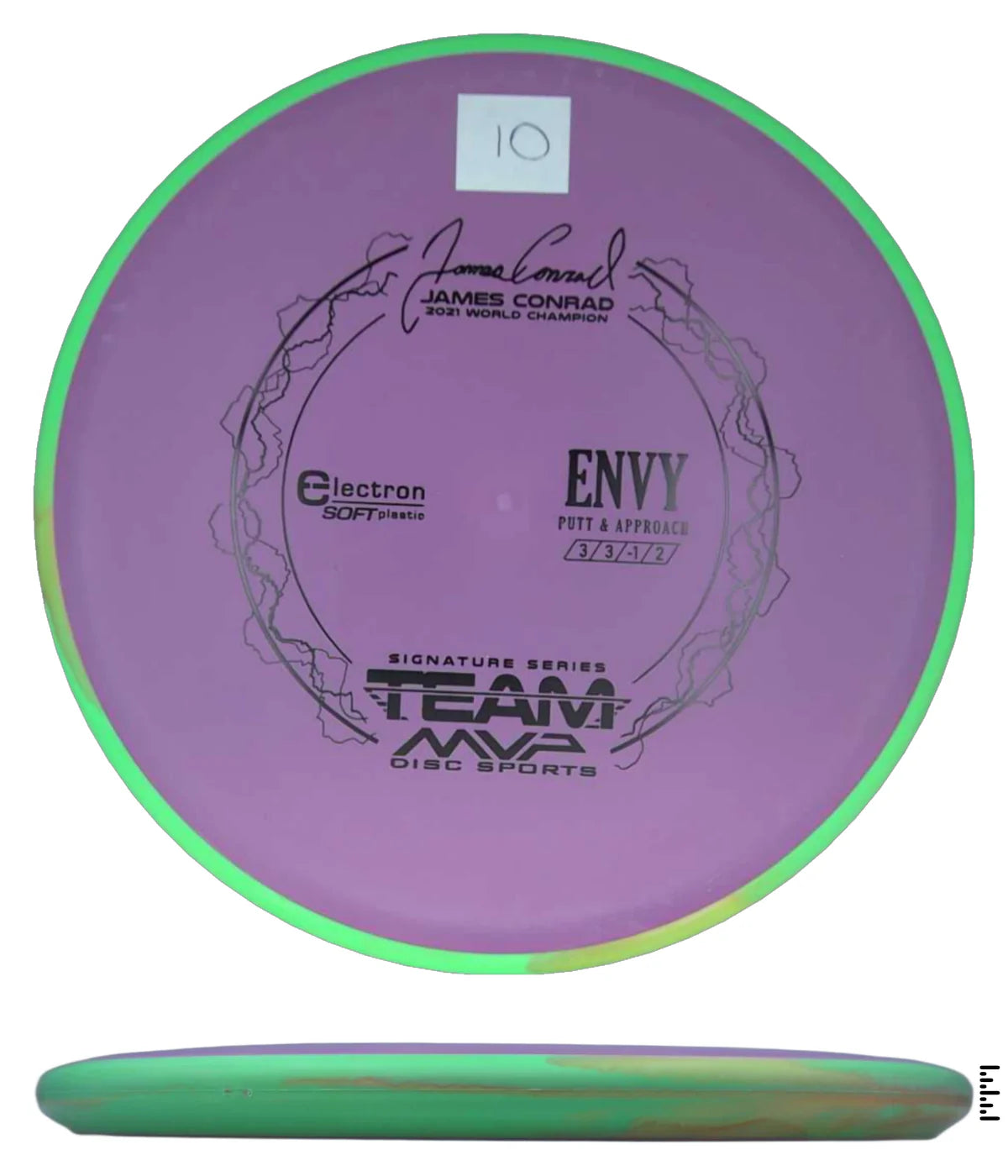 MVP Disc Sports Electron Soft Envy James Conrad Signature Series