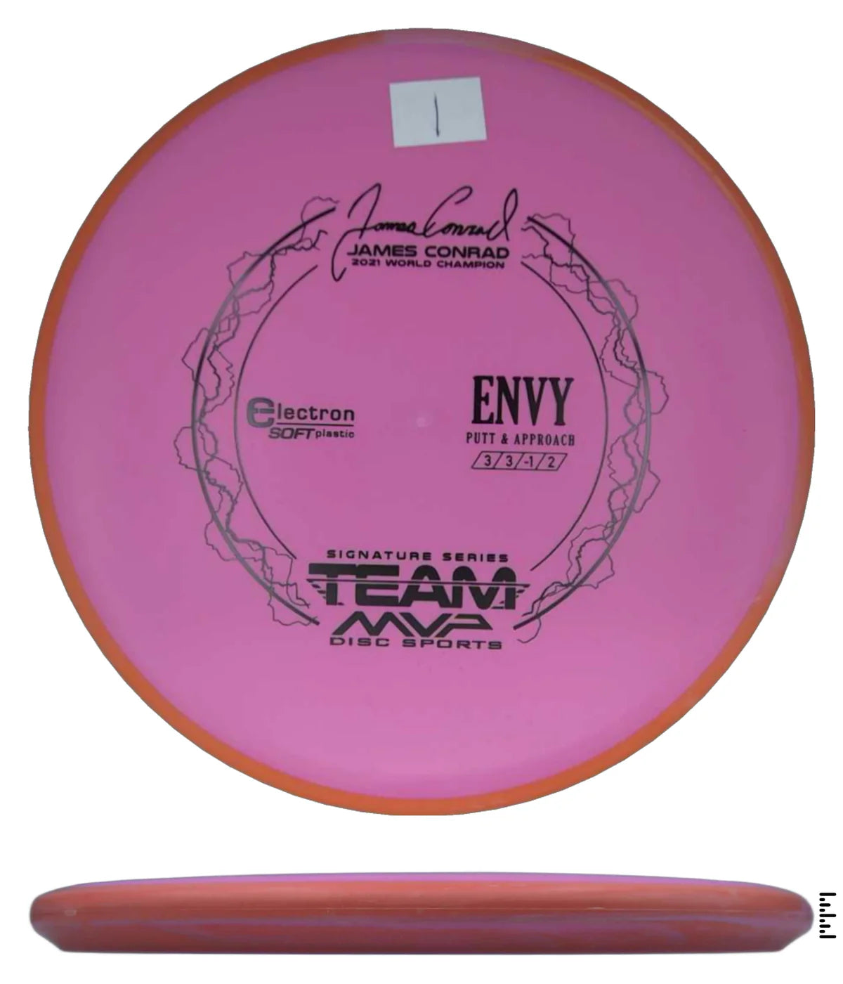 MVP Disc Sports Electron Soft Envy James Conrad Signature Series
