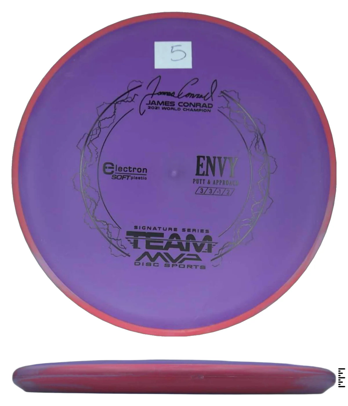 MVP Disc Sports Electron Soft Envy James Conrad Signature Series