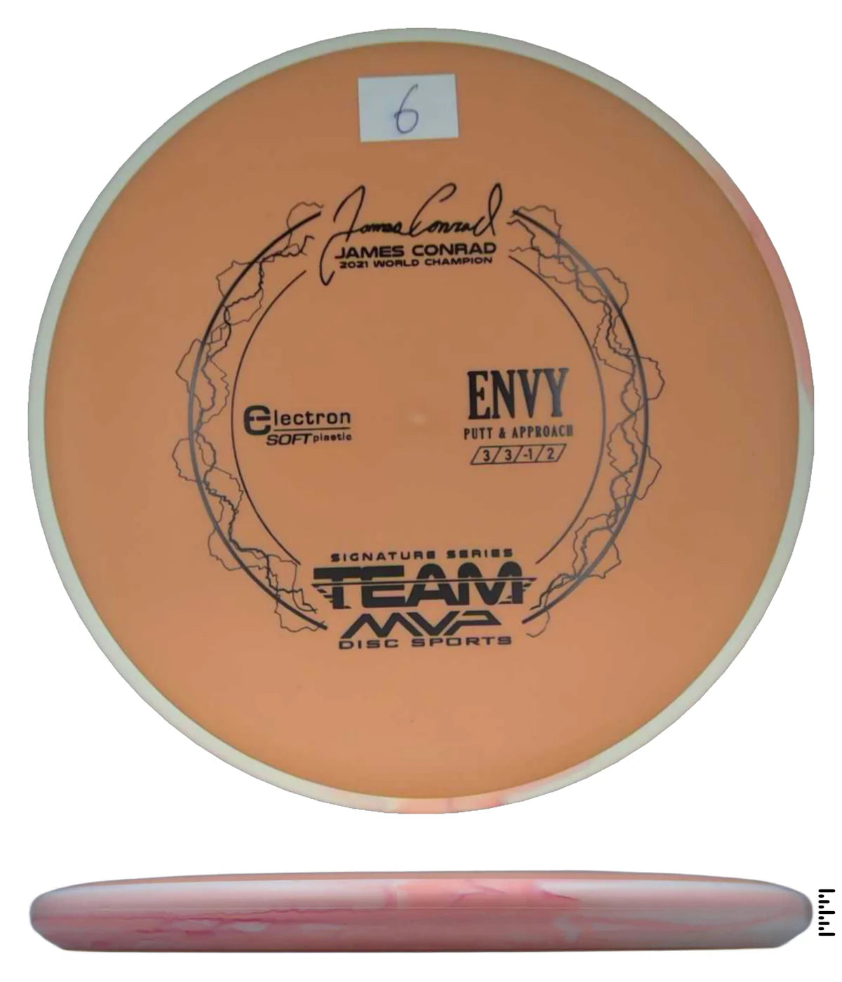 MVP Disc Sports Electron Soft Envy James Conrad Signature Series