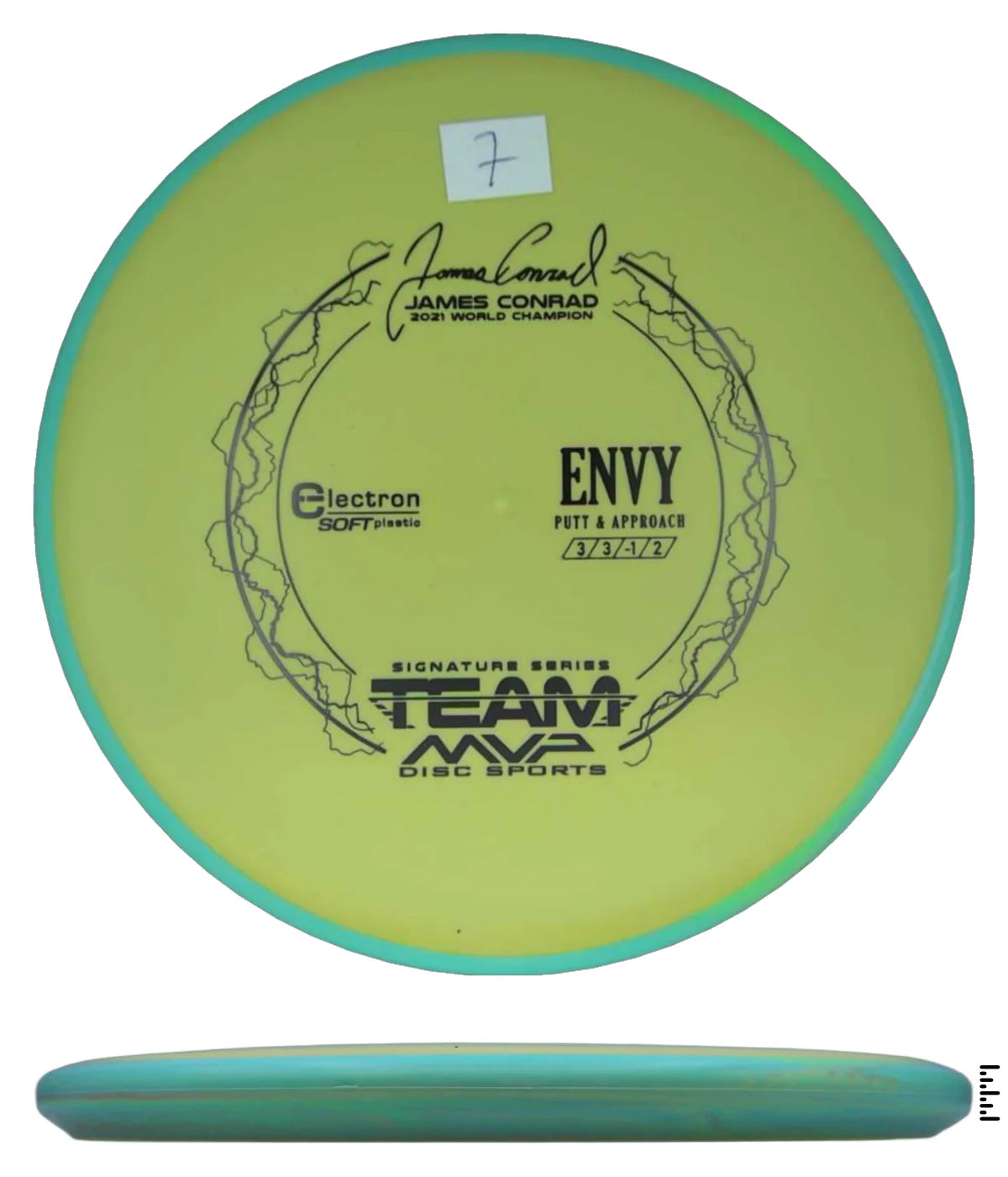 MVP Disc Sports Electron Soft Envy James Conrad Signature Series