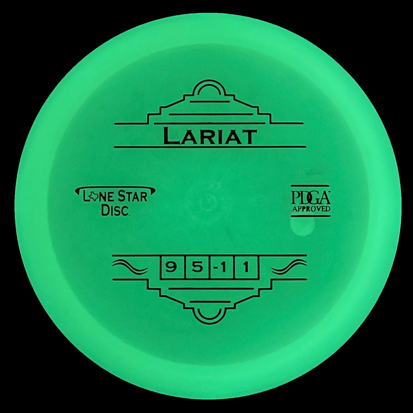 Lone Star Disc Glow Lariat
