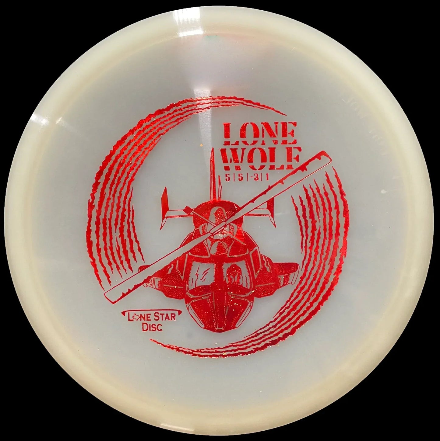 Lone Star Disc Glow Lone Wolf