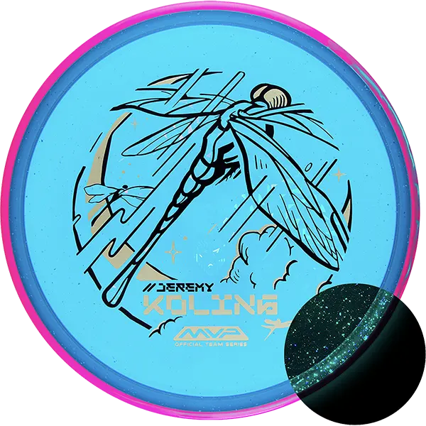 MVP Disc Sports Particle Glow Proton Tempo - Jeremy Koling Team Series - Dragonfly