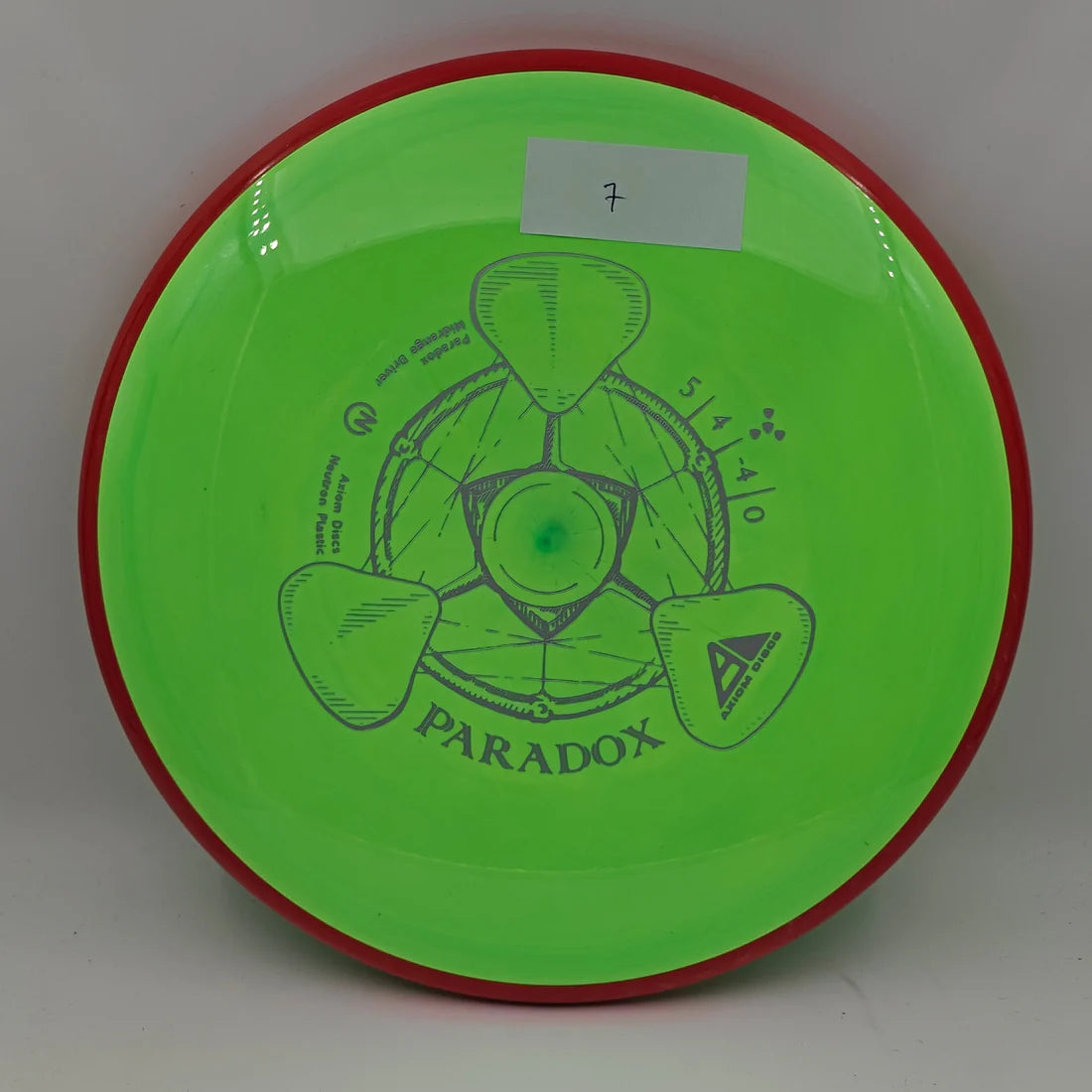 Axiom Discs Neutron Paradox