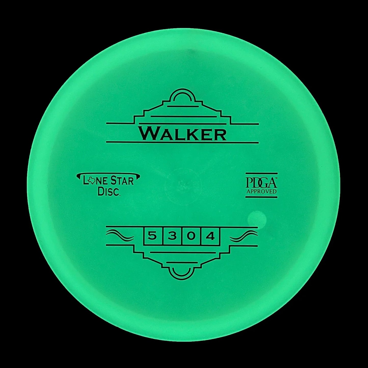 Lone Star Disc Glow Walker