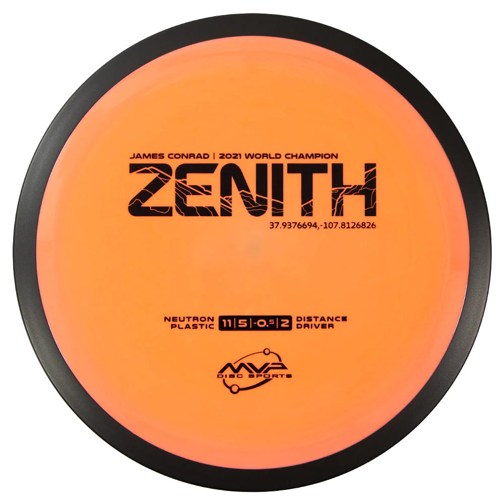 MVP Disc Sports Neutron Zenith James Conrad Signature Series