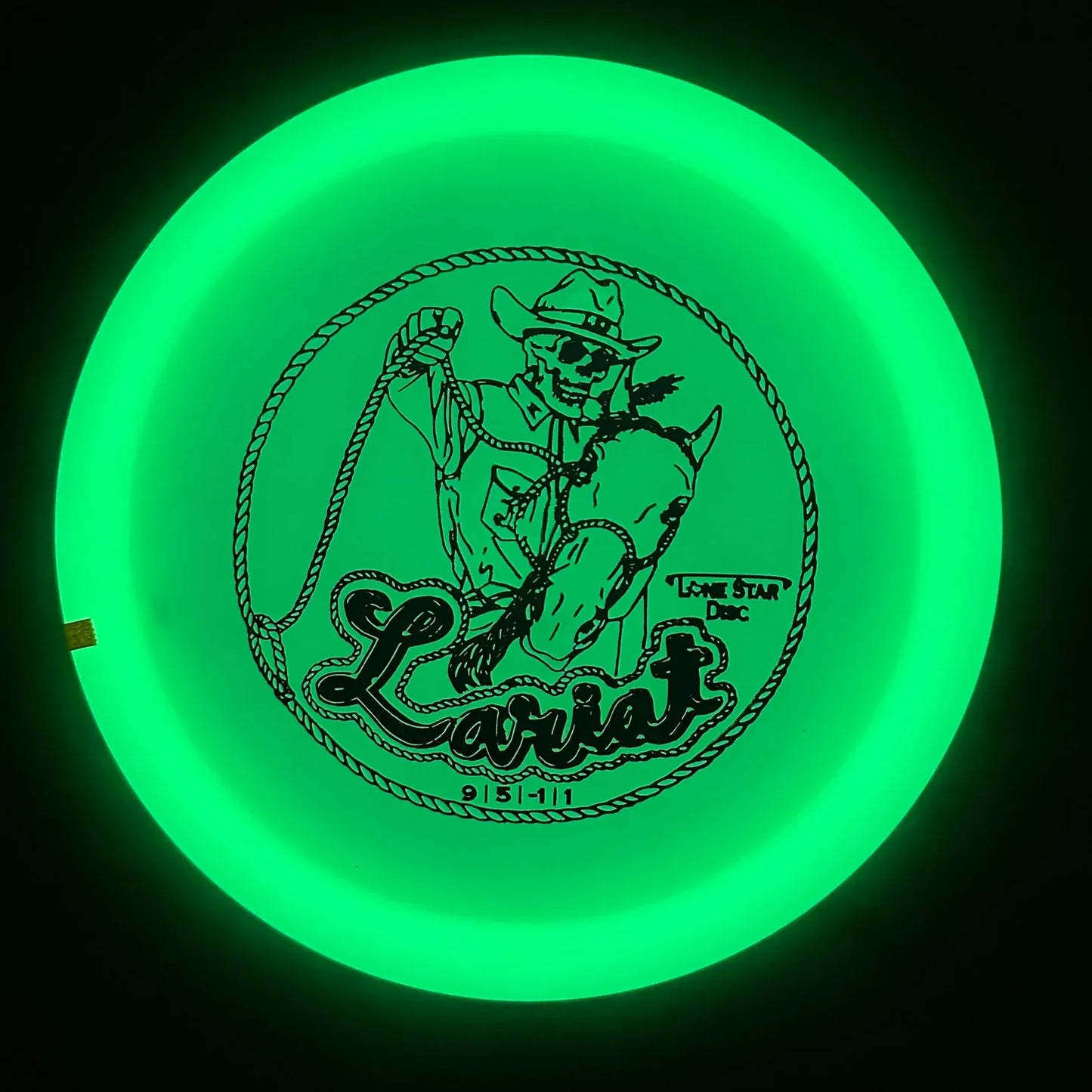 Lone Star Disc Glow Lariat